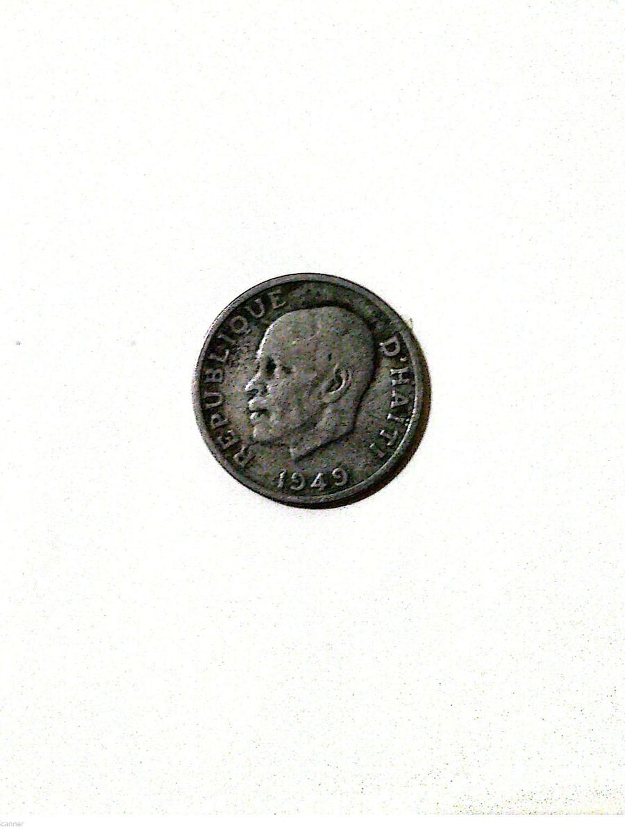10 cent Haitian Gourde coin - Dumarsais Estimé (1949) product image (1)
