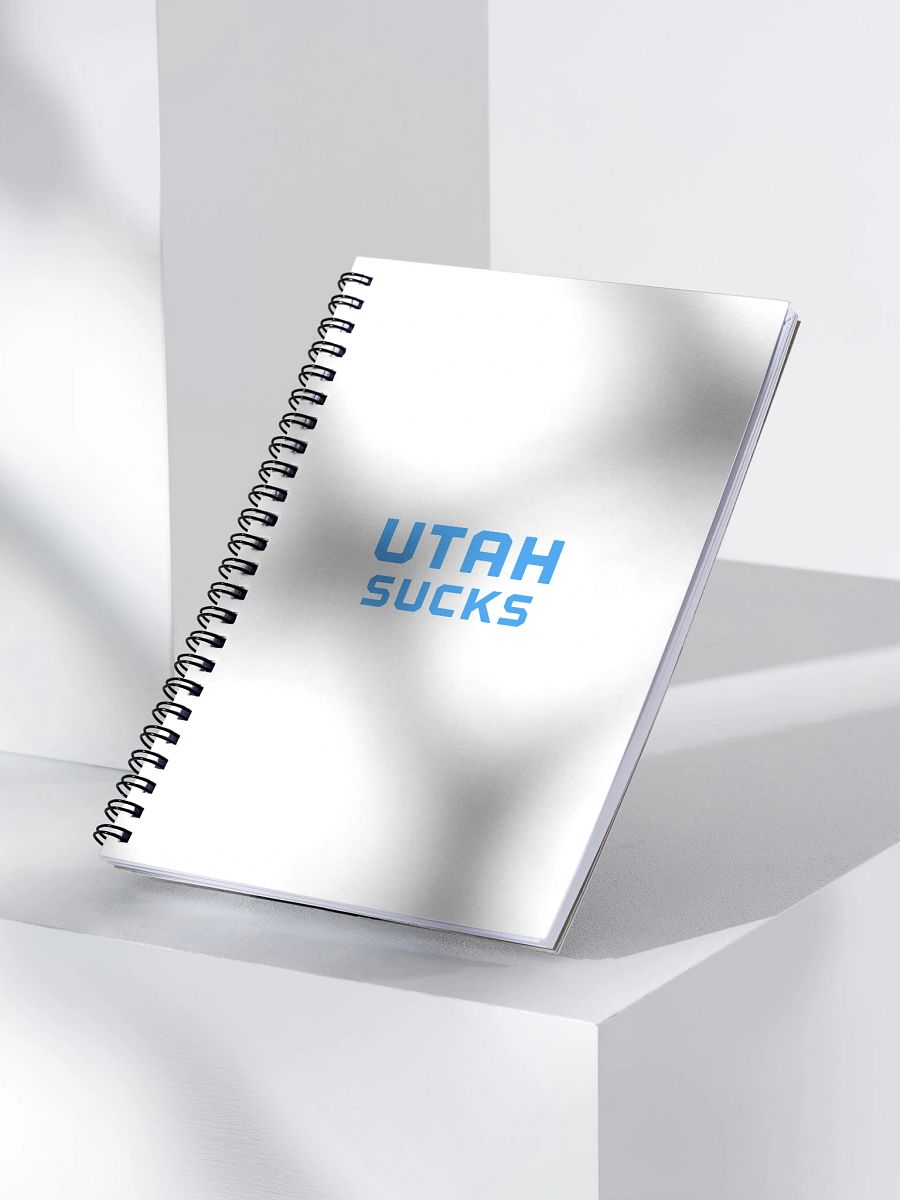 Utah Sucks Spiral Notebook product image (3)