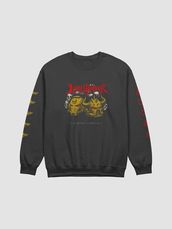 PURGE THE DAEMONS DELUXE SWEATSHIRT product image (1)