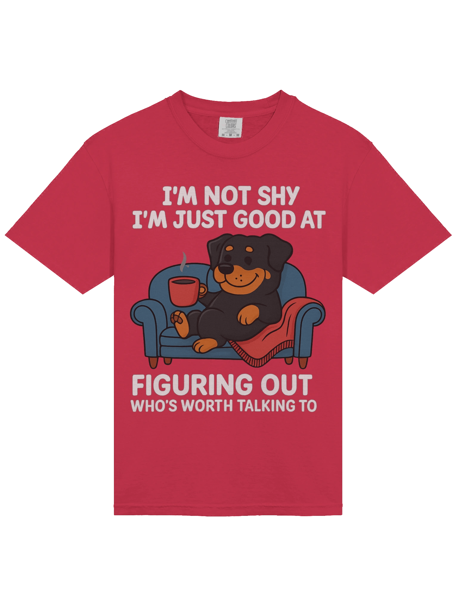 Shy Rottweiler Tee Tee product image (22)