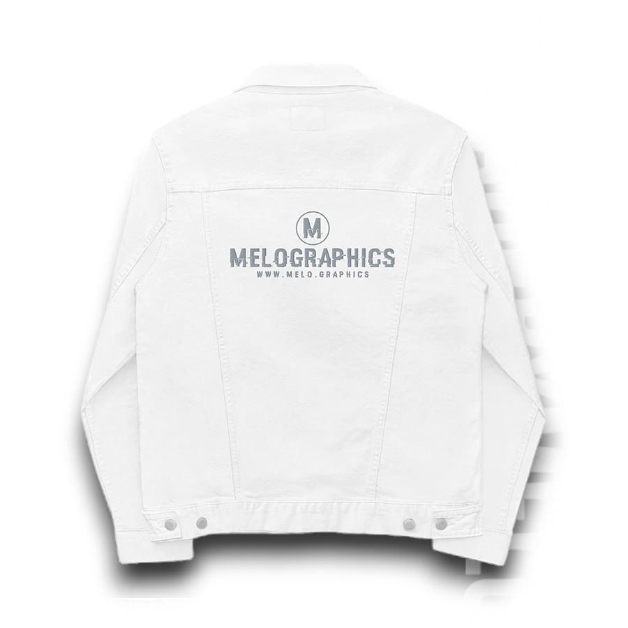 Rated M: Grey Stitched - Denim Jacket | #MadeByMELO product image (6)