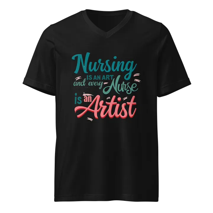 Nurse Artistry V-Neck Tee product image (1)