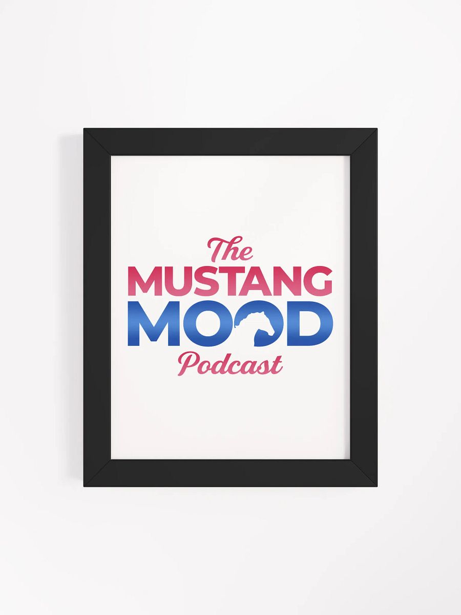 The Mustang Mood Framed Poster product image (64)