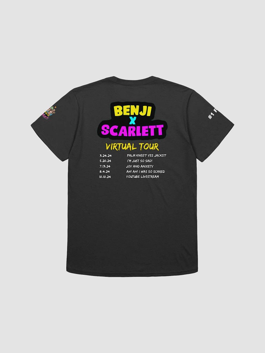 LIMITED EDITION! BENJIxScarlett LiveStream Concert Shirt product image (2)