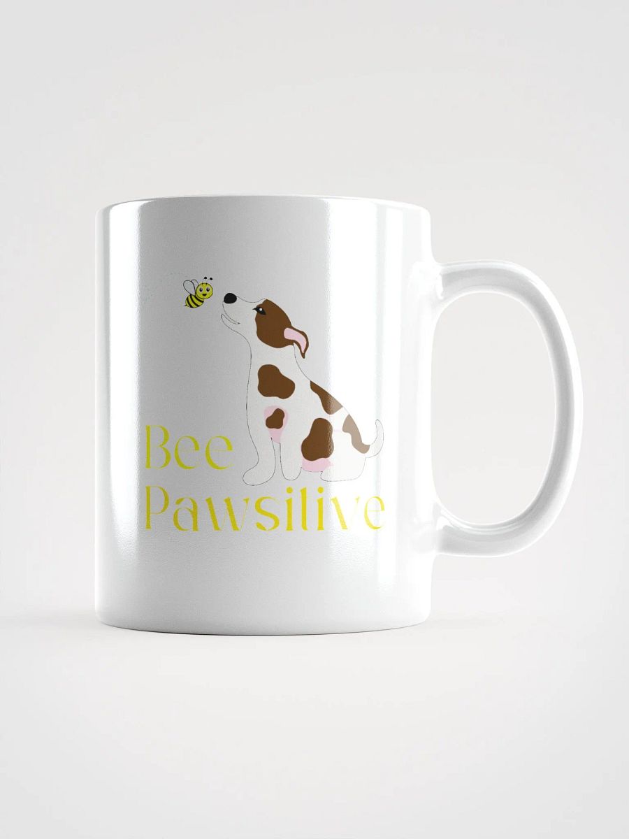 Bee Pawsitive Dog Lover Coffee Mug product image (1)