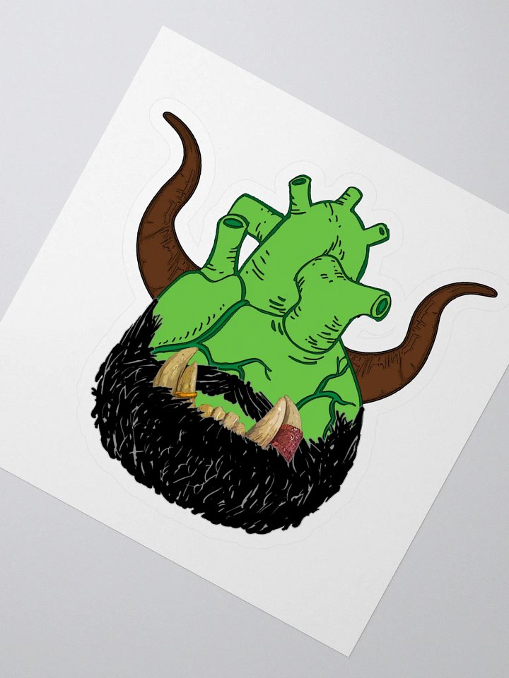 Troll Heart Sticker product image (2)