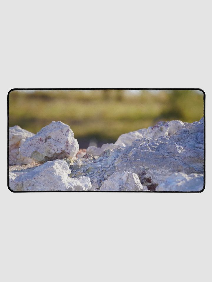 Burning Mountain Rocks Desk Mat product image (1)