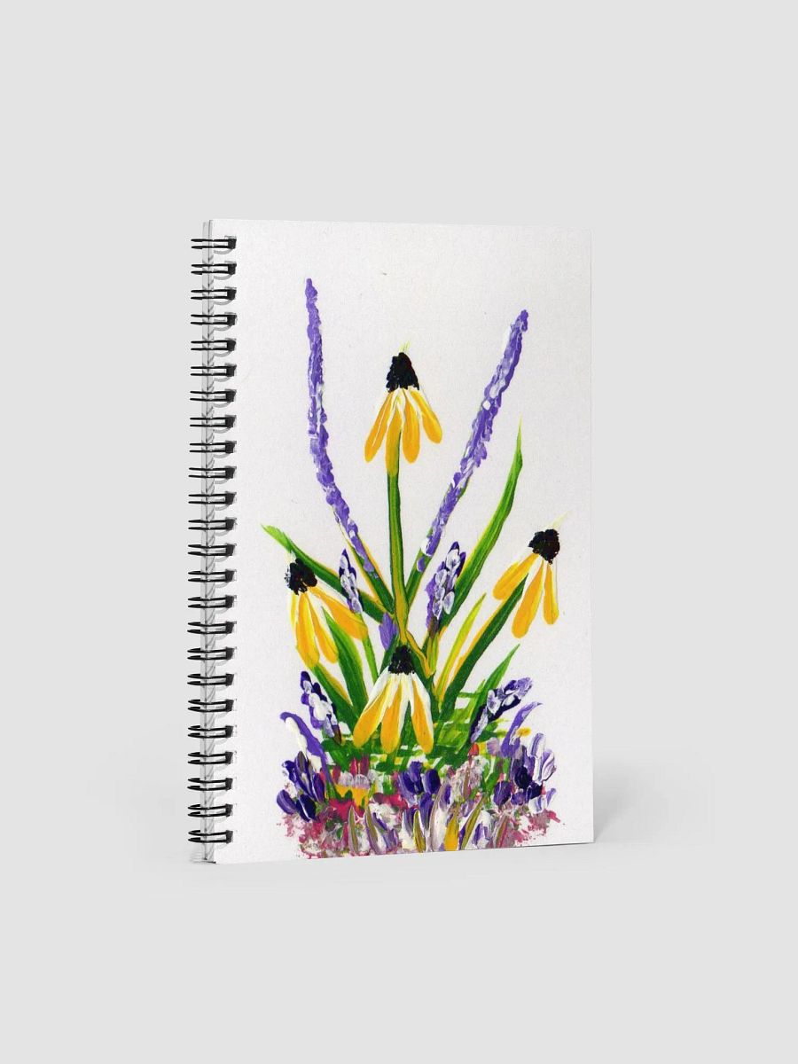 Floral Symphony Spiral Notebook product image (1)