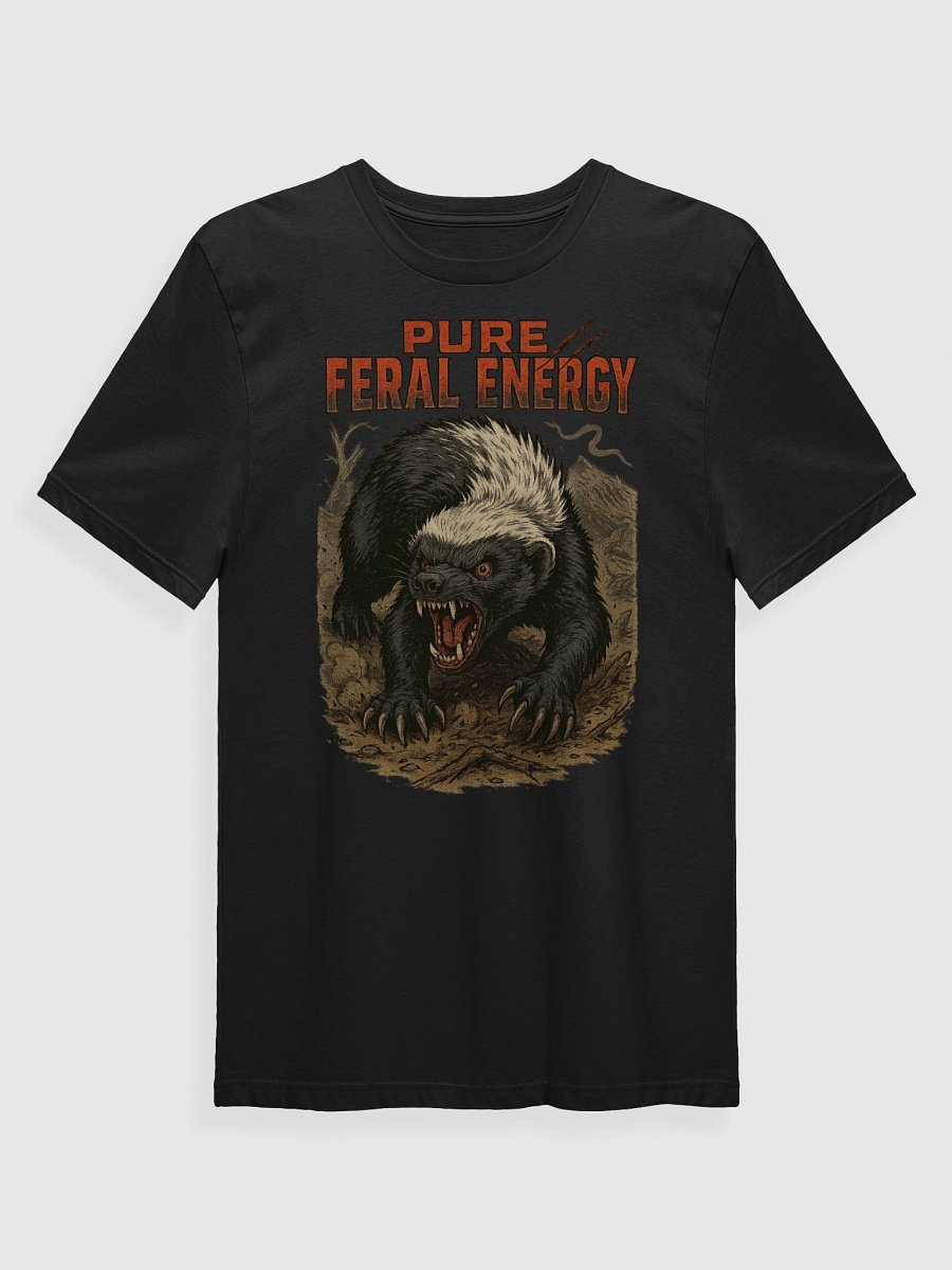 Ferocious Feral Badger T-Shirt product image (6)