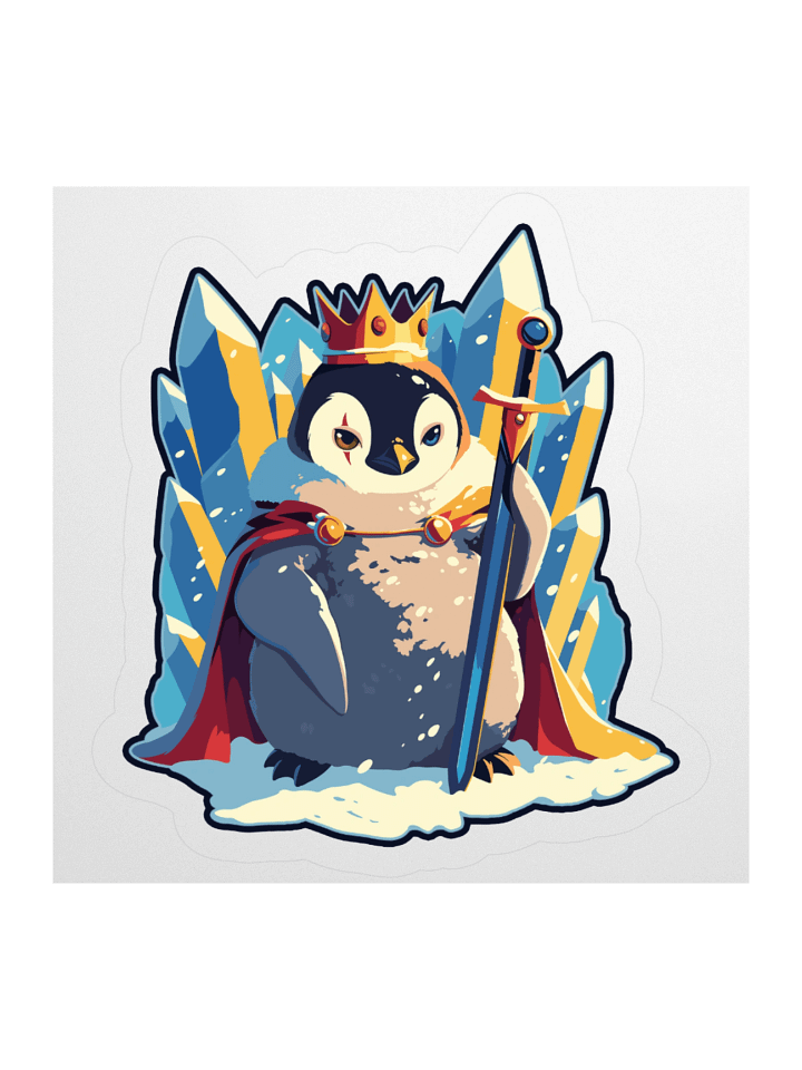 "King Penguin" – Stickers – Multiple Sizes product image (1)