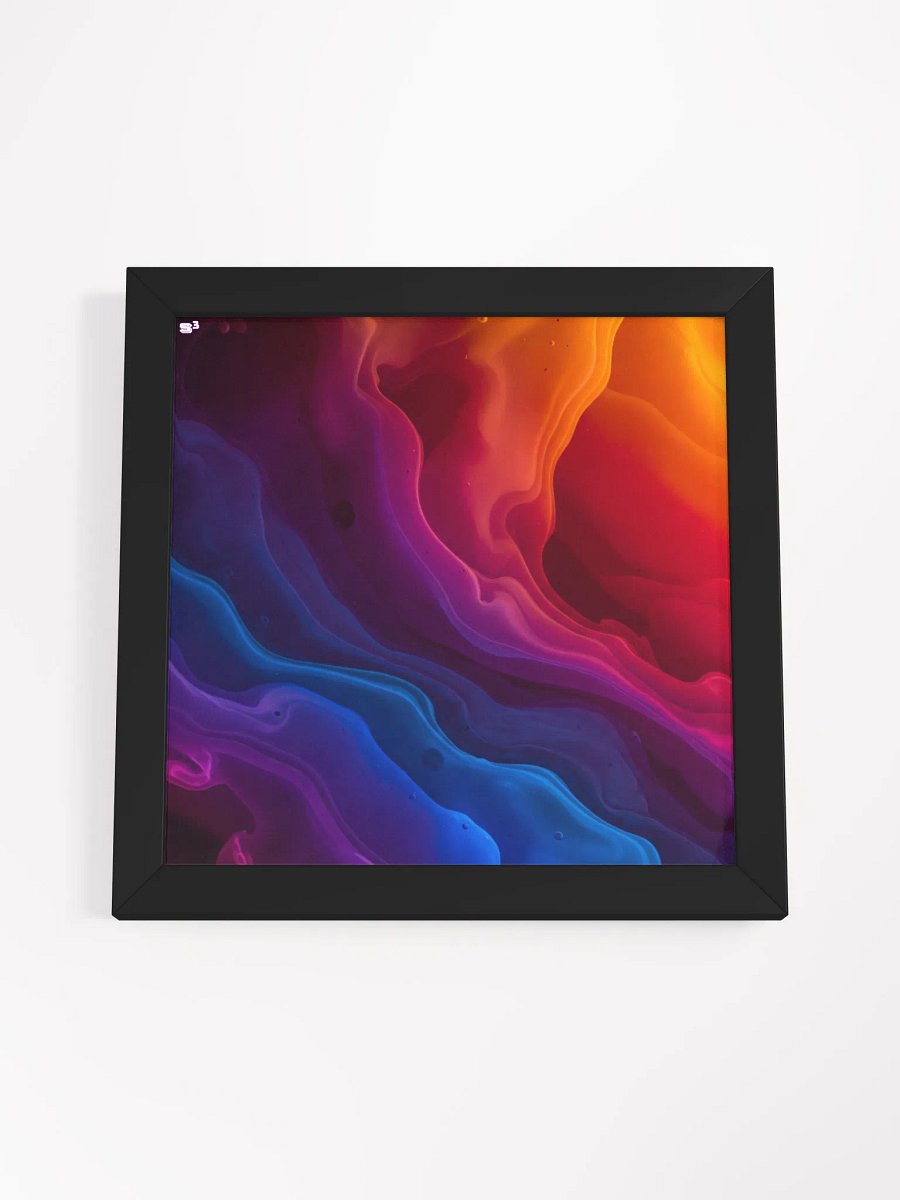 S³ Liquid "Prismatic Dance" Matte Poster product image (55)