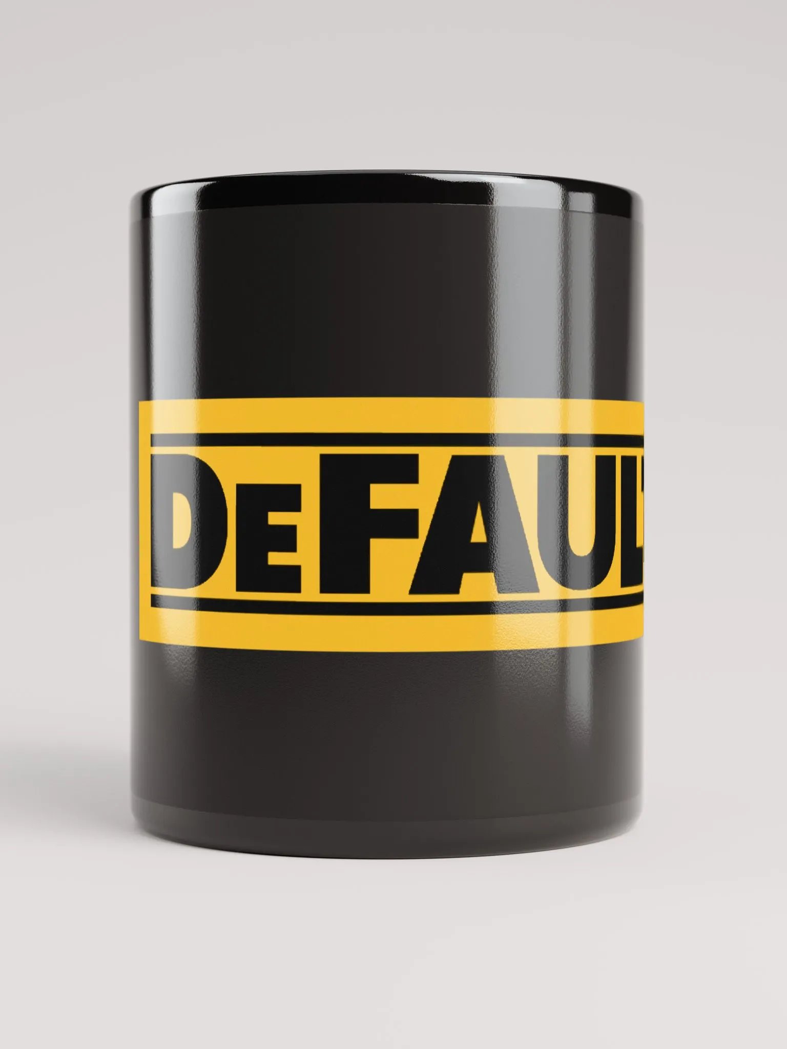 DeWalt DeFault Black Glossy Mug product image (1)