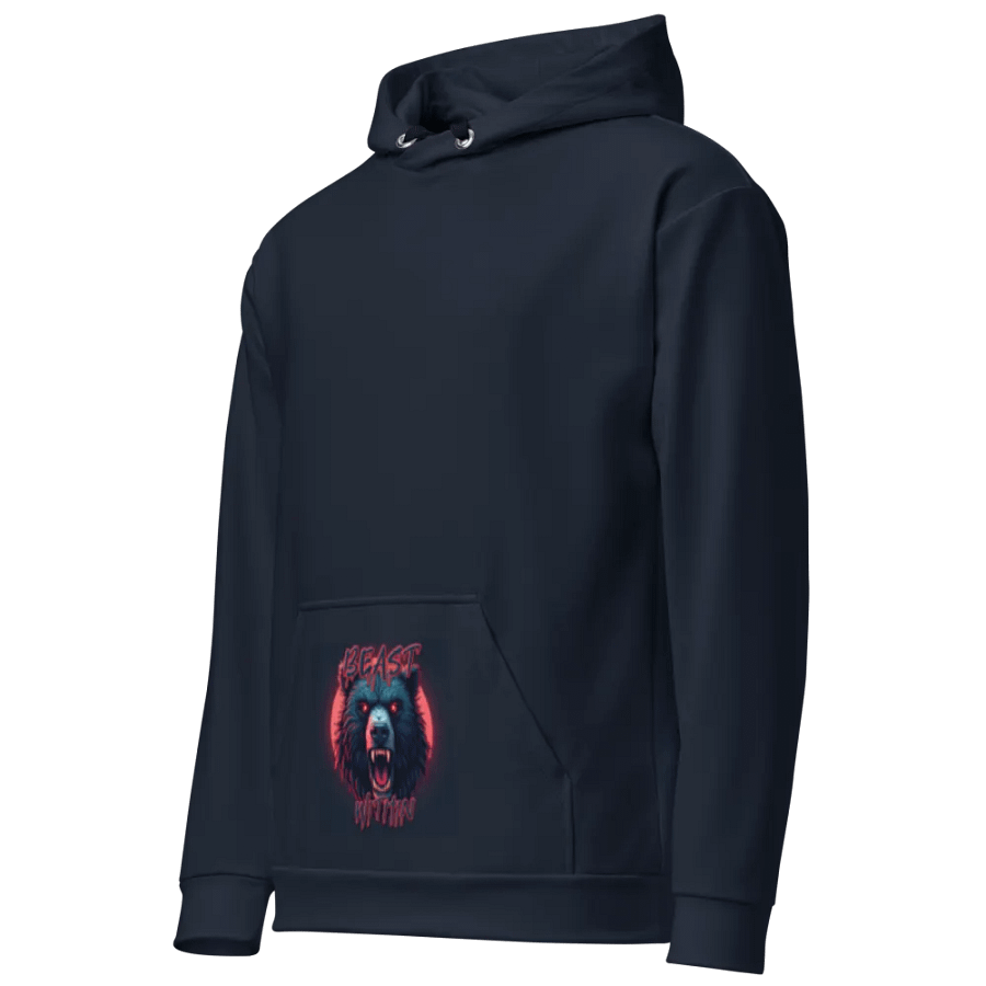 Novelty Bear Beast Within Hoodie AOP (All Over Print) product image (2)
