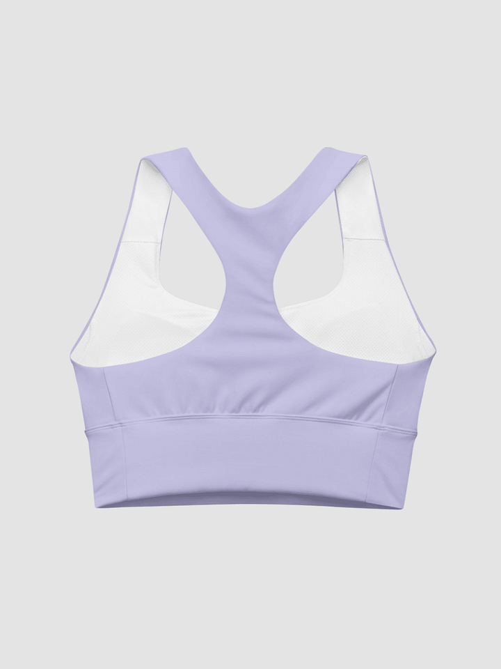 Longline Sports Bra - Lilac product image (2)
