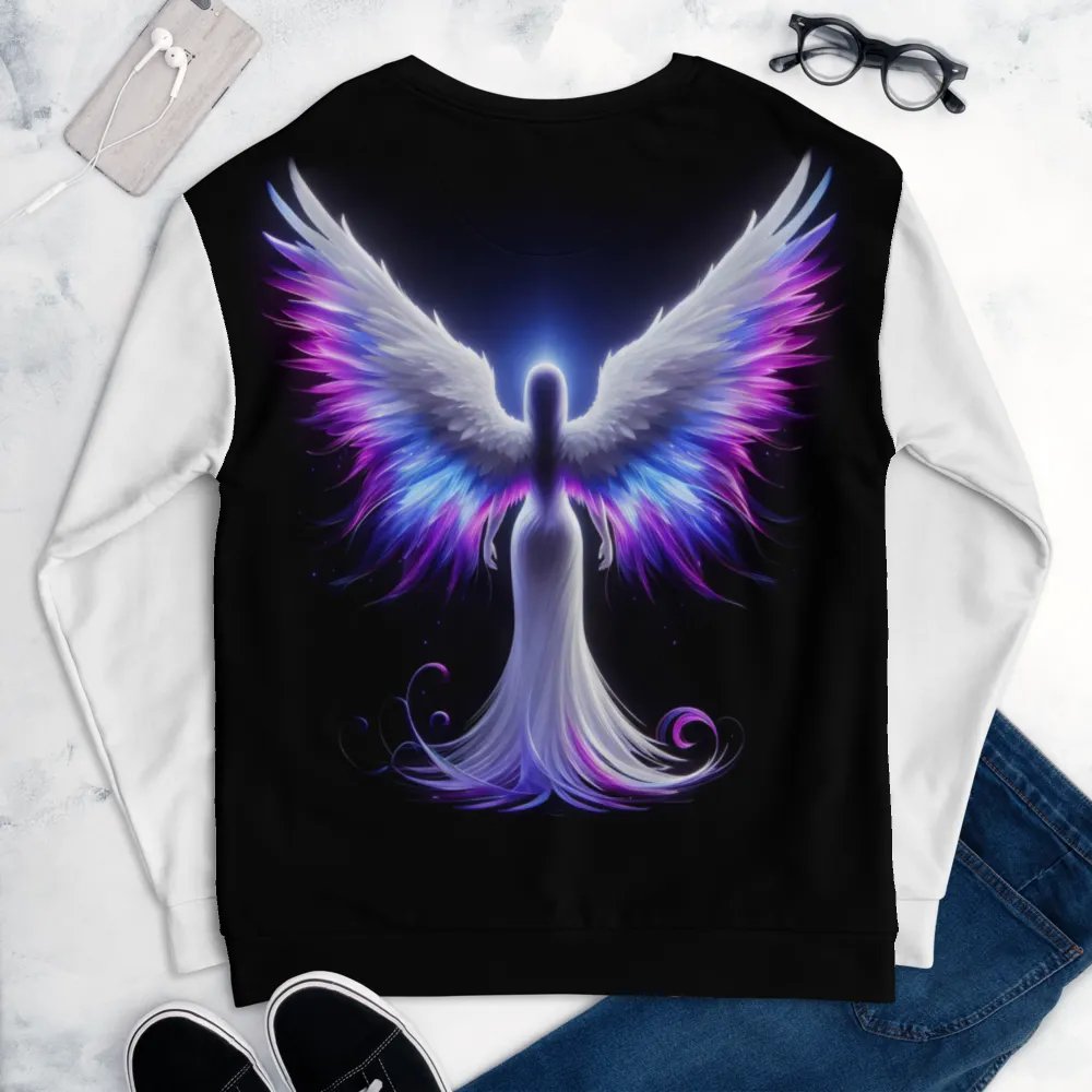 Angel and Cross - All-Over Unisex Sweatshirt #7 product image (6)