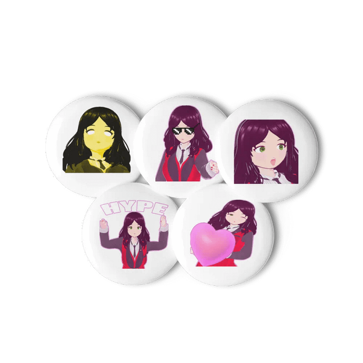 ConfusedCoast Emote Button Pins product image (3)