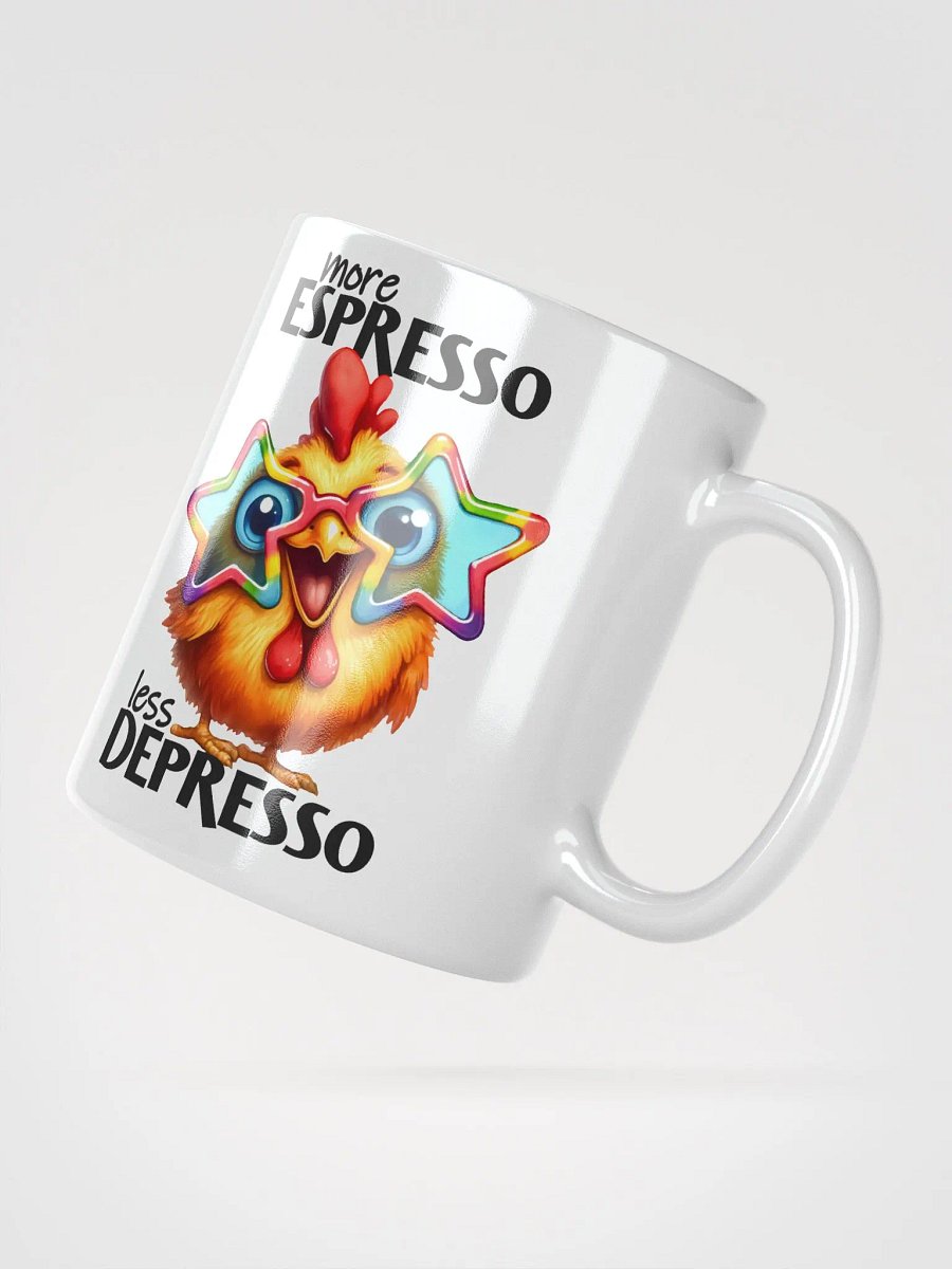 More Espresso, Less Depresso Fun Chicken Mug product image (2)