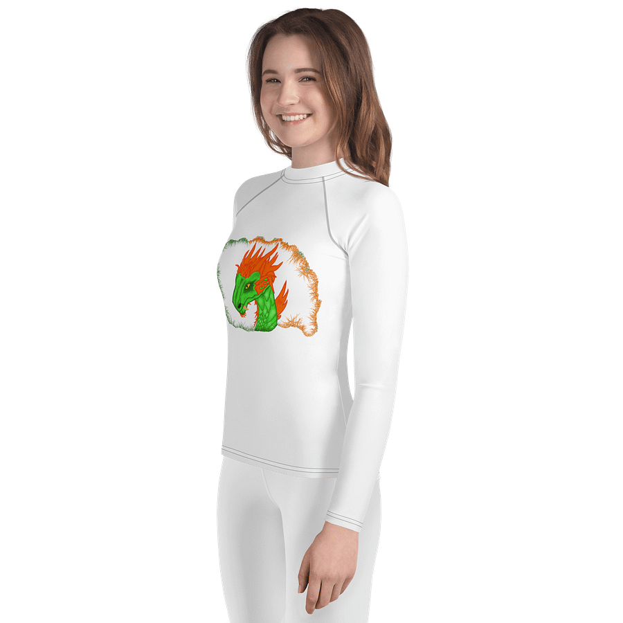 Dragon's Fury Youth Rash Guard product image (3)