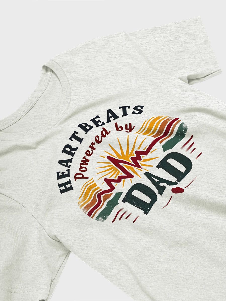 Dad-Powered Heartbeats Sunset T-Shirt product image (26)