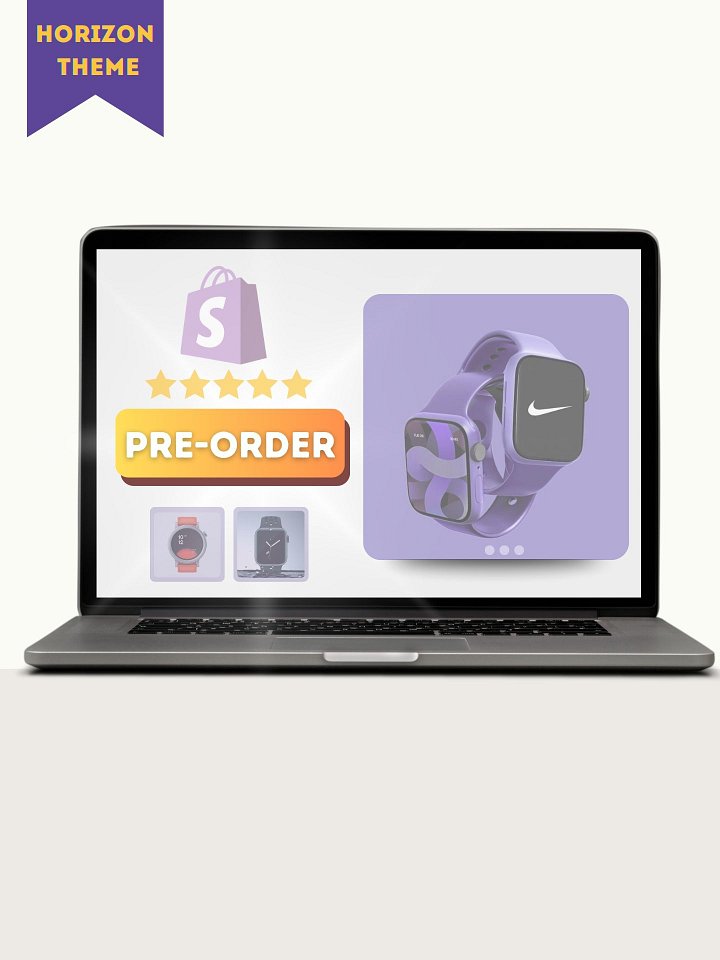 Add Pre Order Button in Shopify Horizon Theme (No App) product image (1)