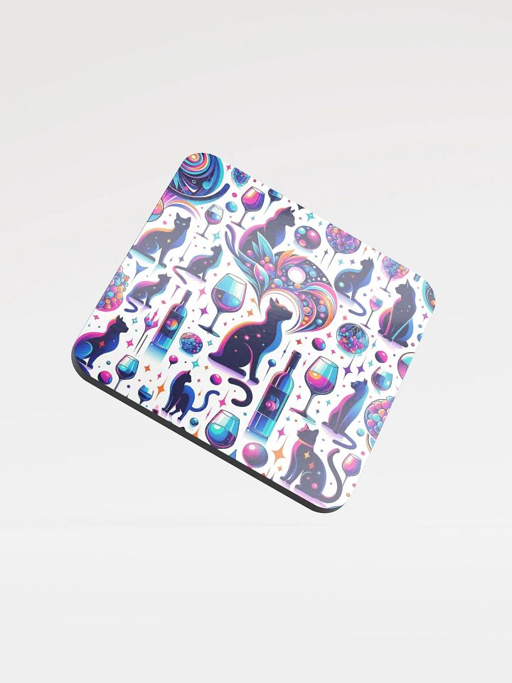 Glossed Cork Coaster product image (1)
