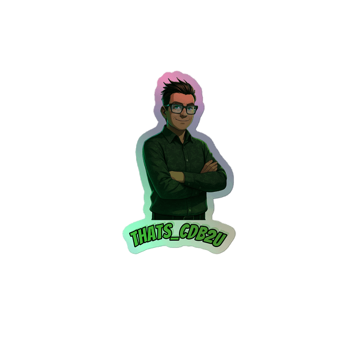 Holo CDB Sticker product image (2)