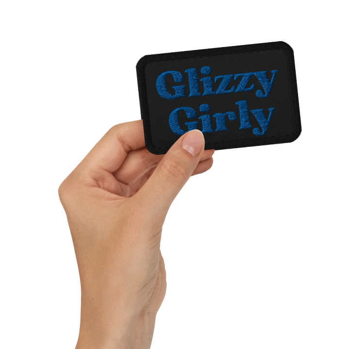 Glizzy Girly Blue Patch product image (2)
