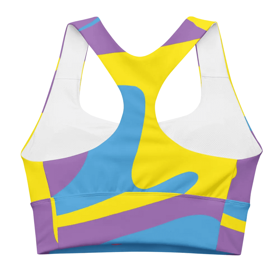 Vibrant Swirl All-Over Sports Bra product image (4)