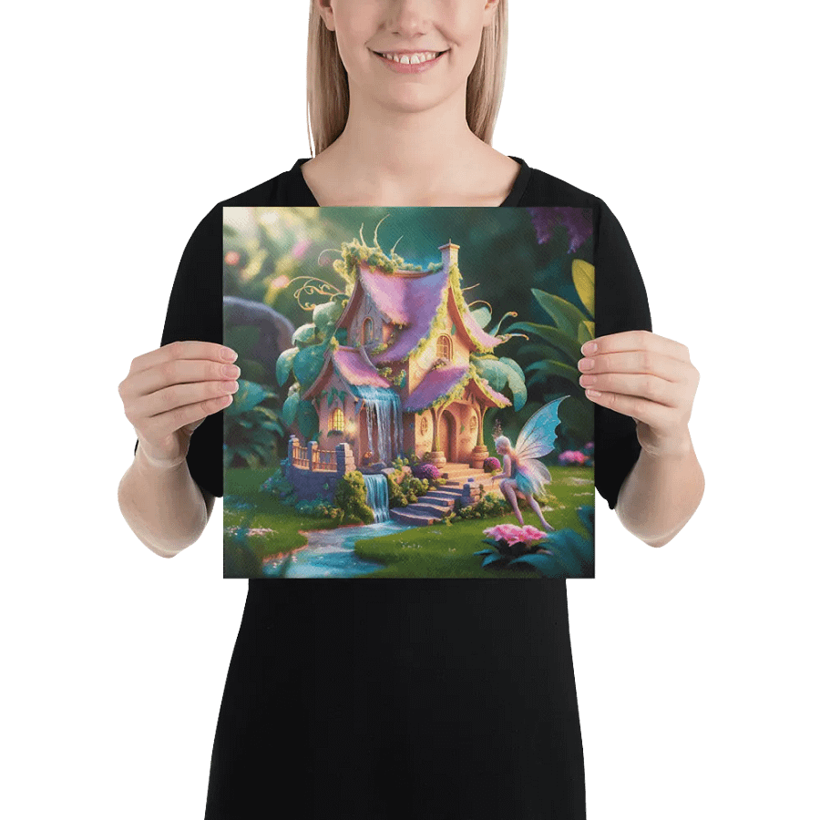 Watercolour Fairy House Art - v2 product image (3)
