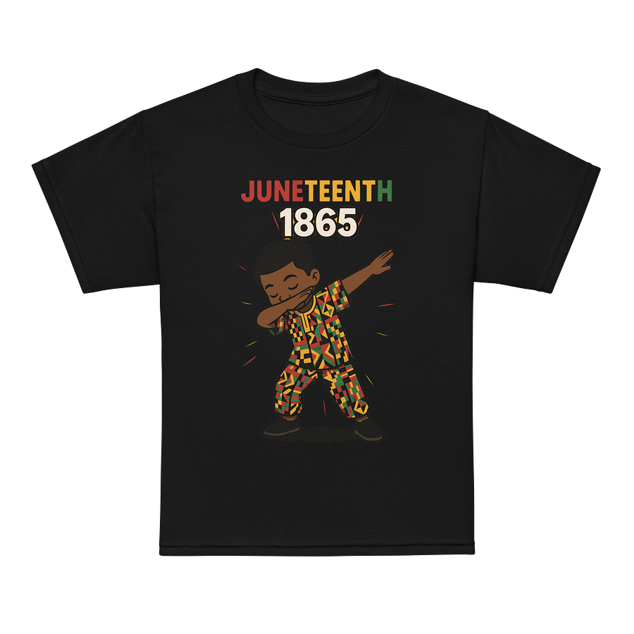 Juneteenth Dab Celebration Youth Tee product image (12)