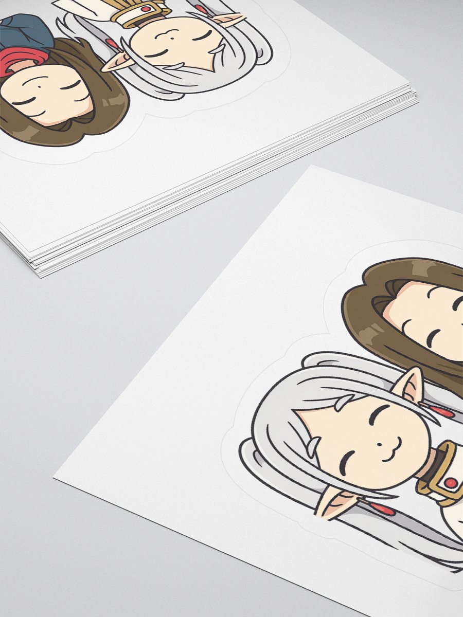 Senpai x Frieren Chibi Sticker product image (4)