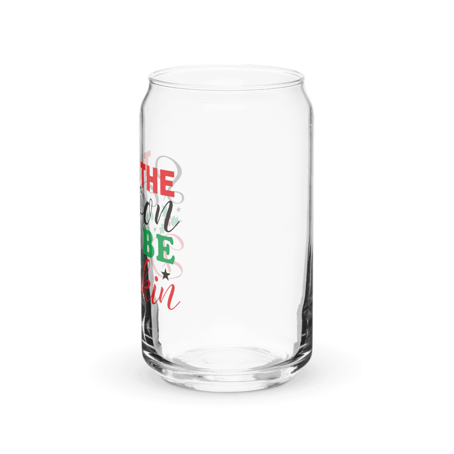 Festive 'Tis the Season Can-Shaped Glass product image (3)
