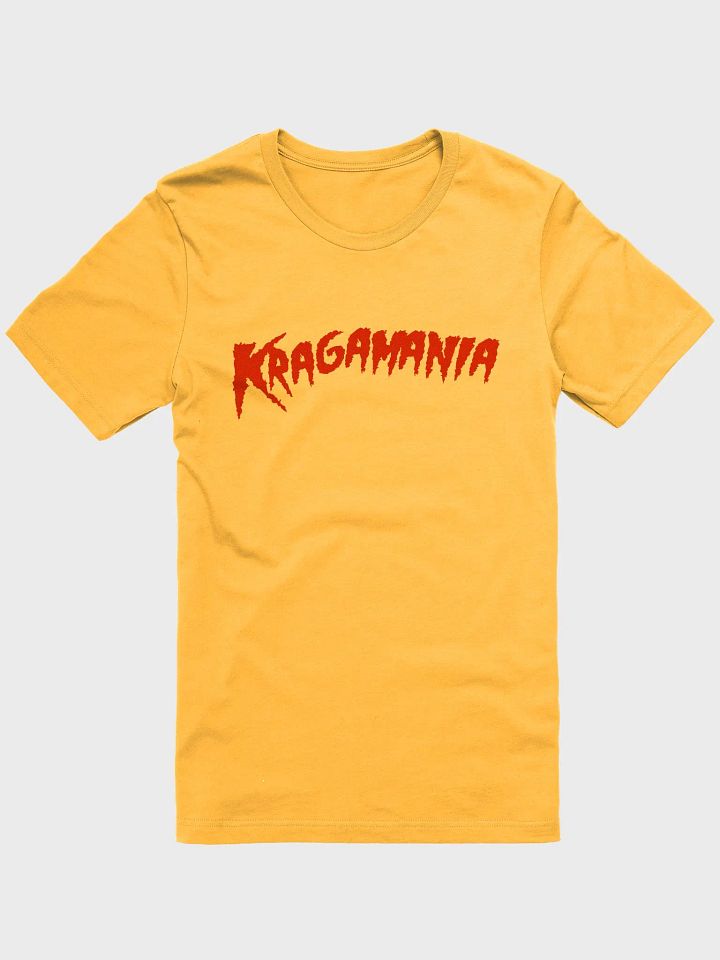 Kragamania T-Shirt (gold or yellow) product image (2)