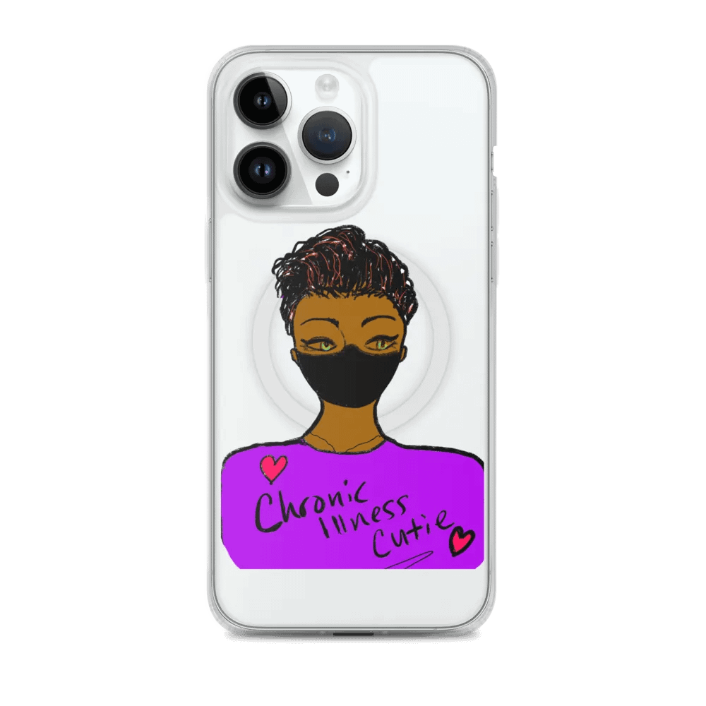 Chronic Illness Cutie iPhone Mag Safe Clear Case product image (1)