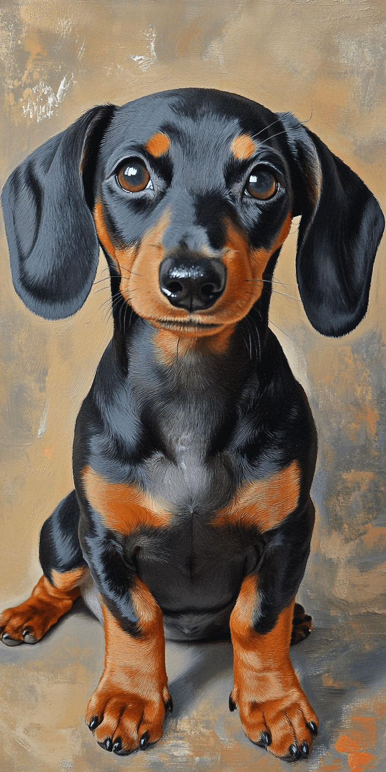 Phone Background Dachshund Puppies (Free) product image (6)
