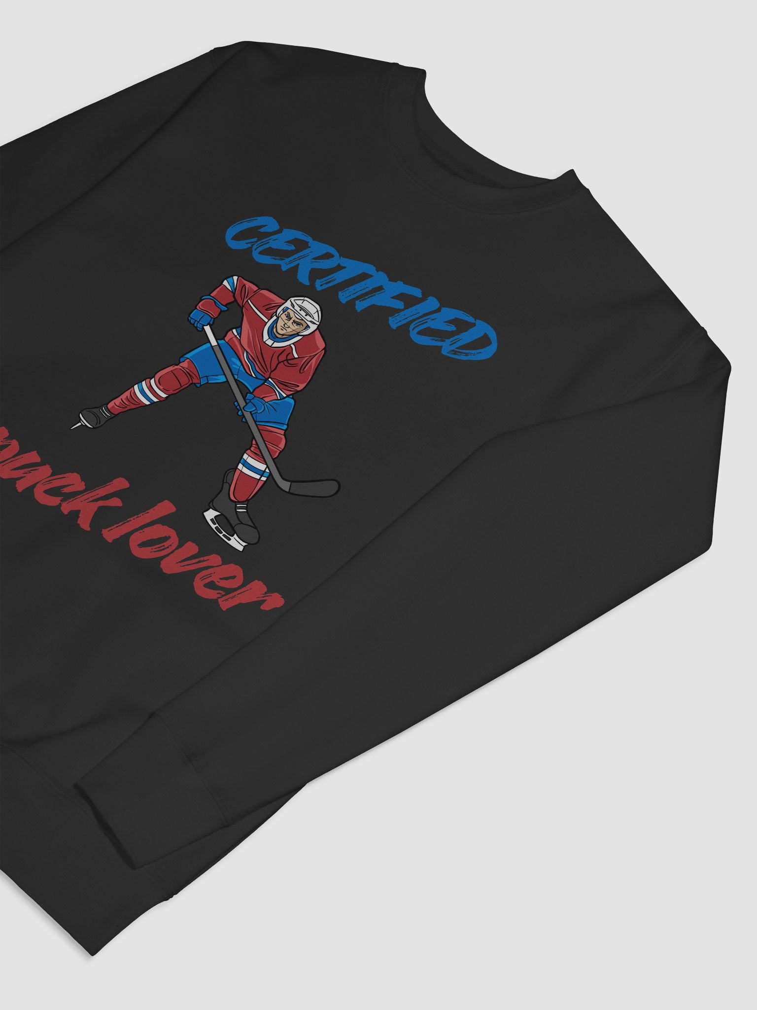 Certified Puck Lover Premium Sweatshirt product image (56)