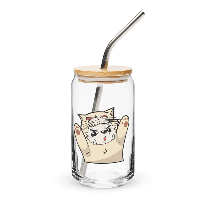 Cougar Onesie Glass Cup product image (1)