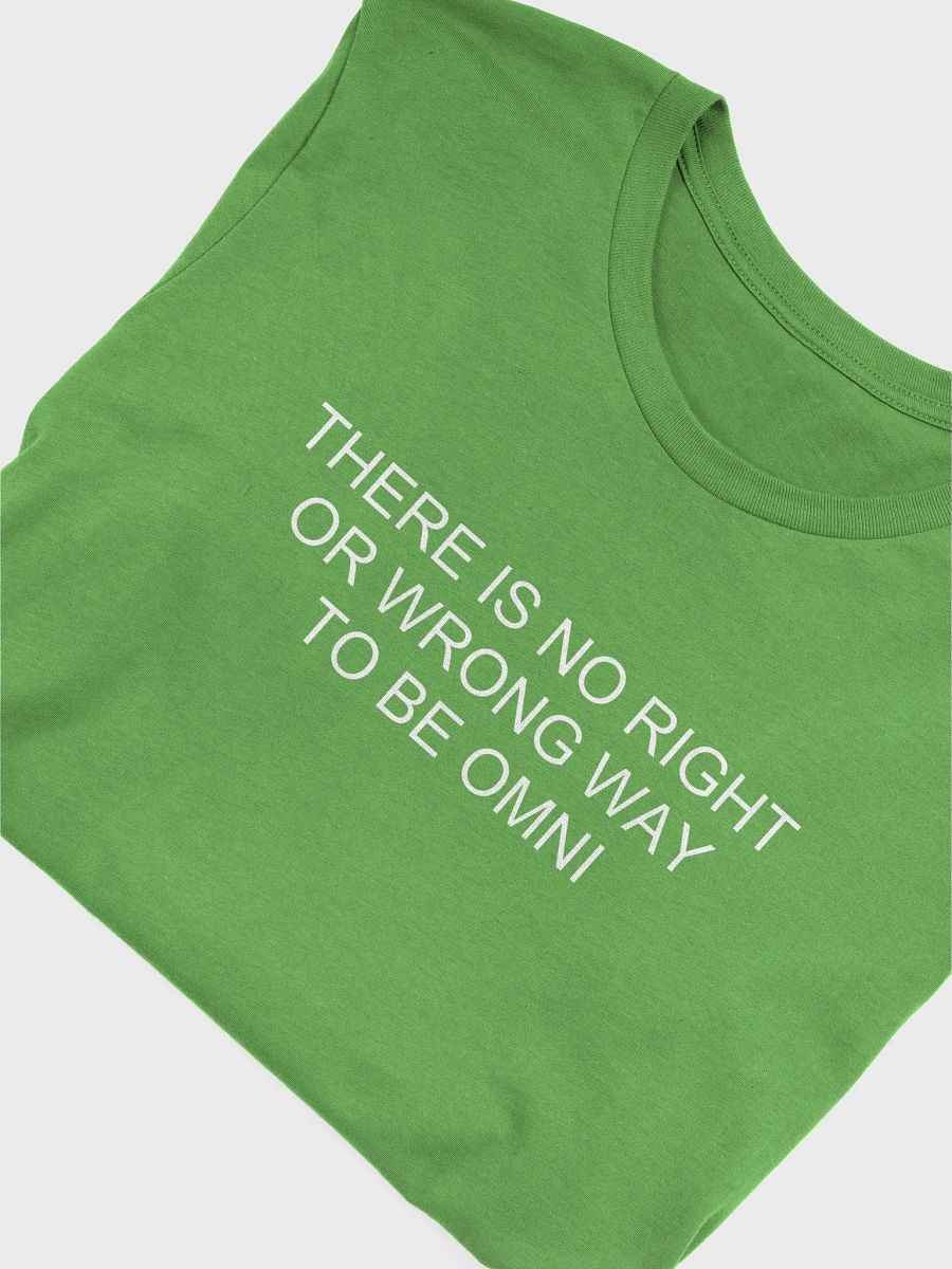no wrong way to be omni t-shirt product image (5)