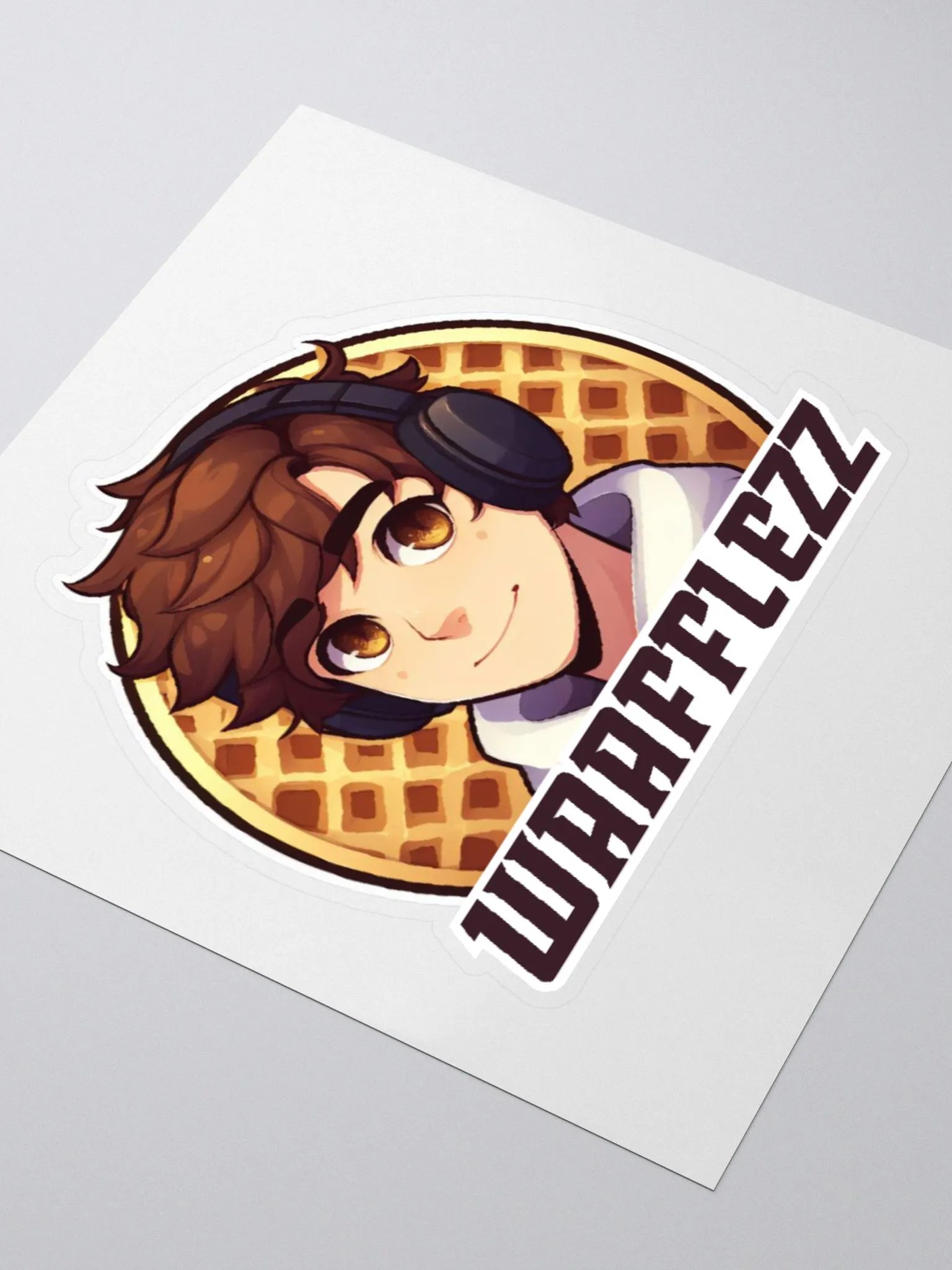 Waafflezz Logo Sticker product image (7)