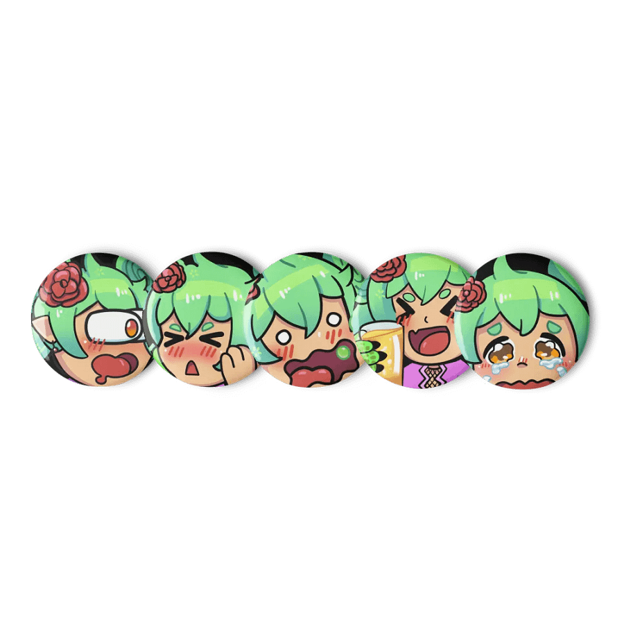 Kira's Face on Buttons 1 product image (3)