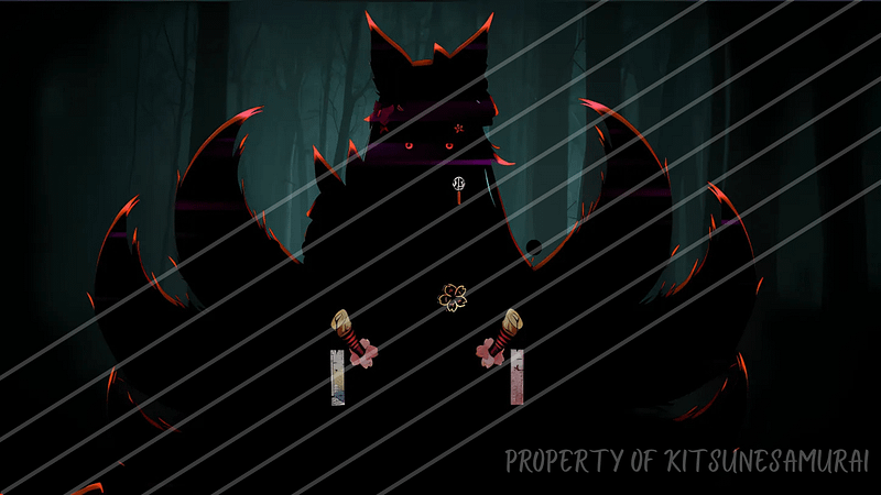 Dark Kitsune Desktop Background