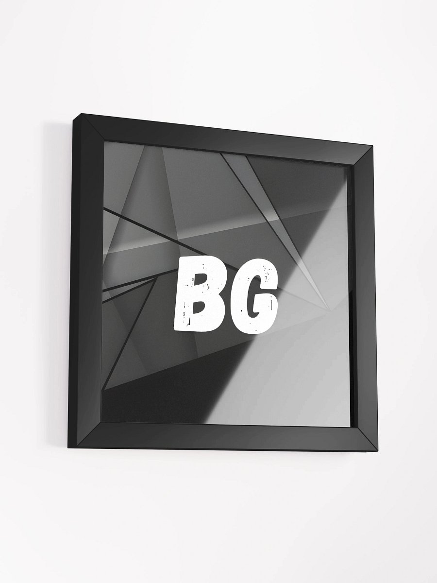 Exclusive BG 'Geometric Themed' Framed Poster product image (5)