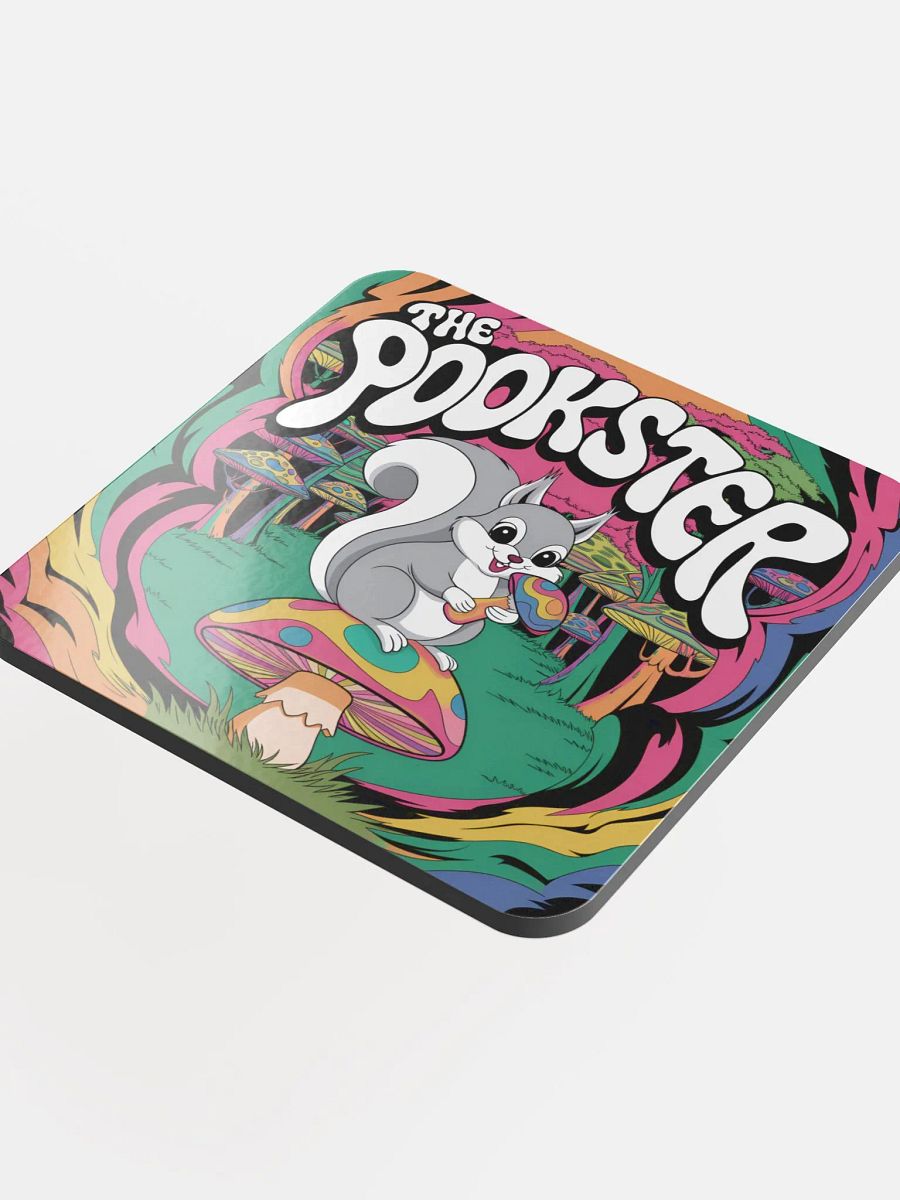 Coaster or micro art piece: Psychedelic Mushroom Pookster product image (4)