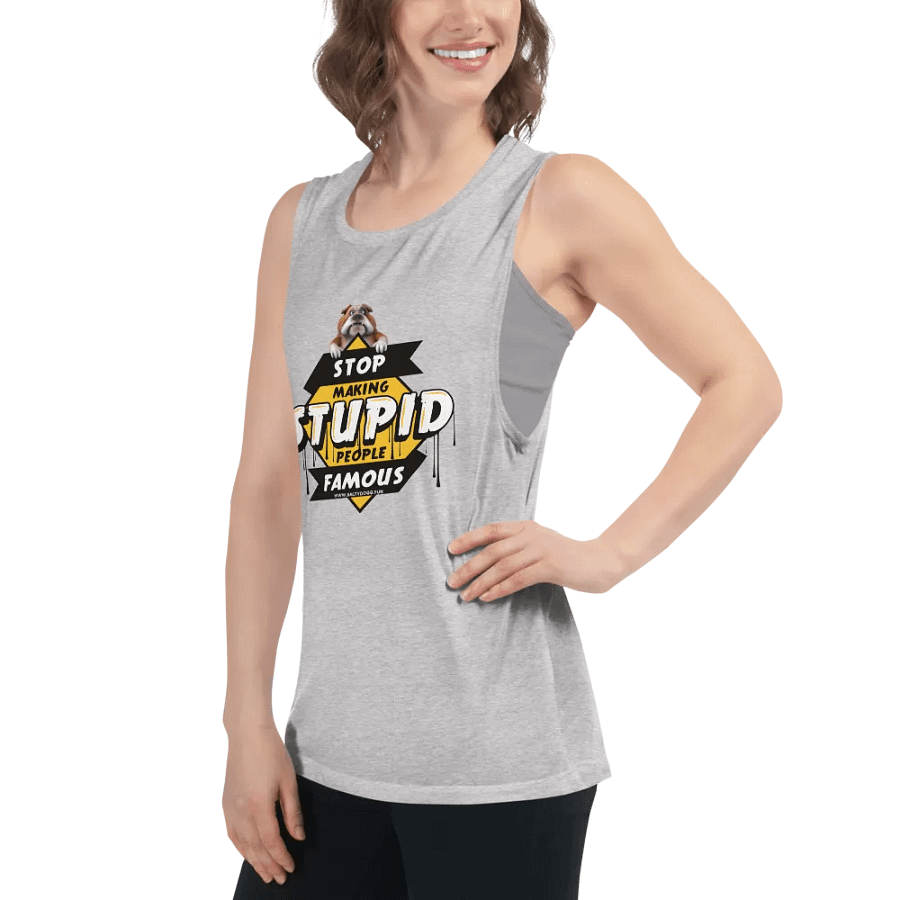 Stupid People Famous Tank product image (9)