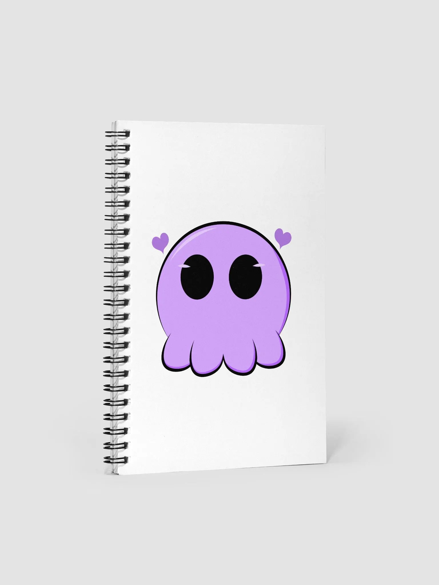 Scruffles Heart Spiral Notebook product image (2)