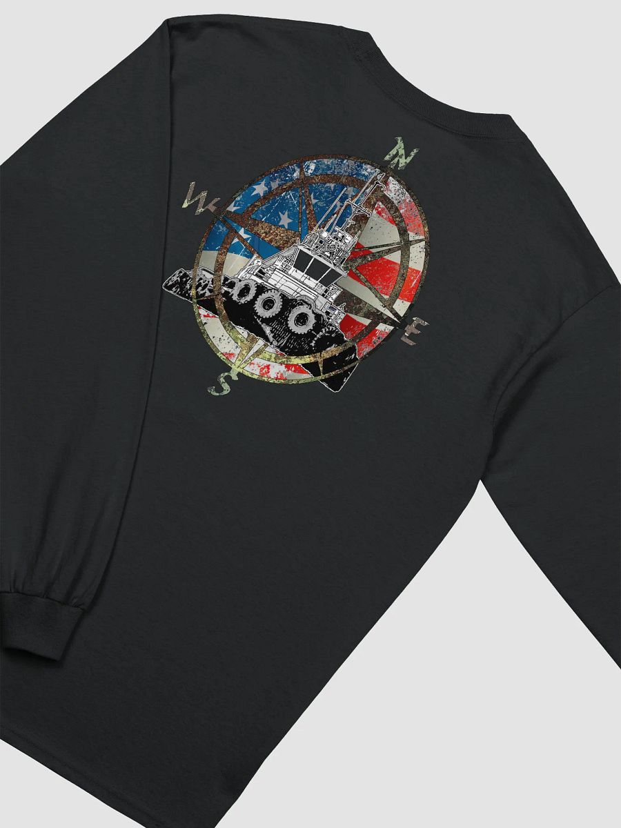 Compass Rose Marshall Foss Flage - Long Sleeve Tee product image (4)