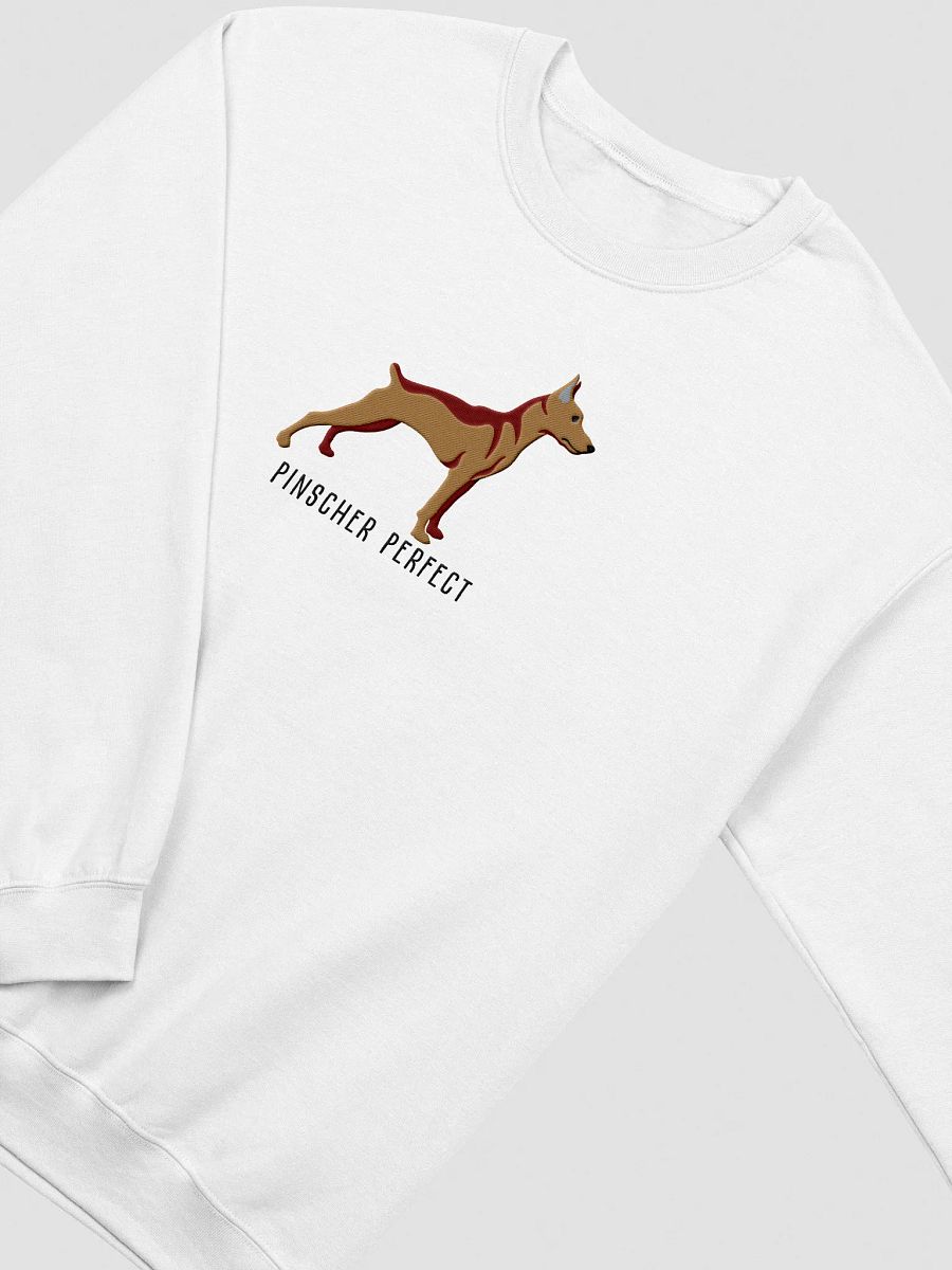 Pinscher Perfect Sweatshirt (Embroidered) of a Mini Pinscher(Tan) product image (18)