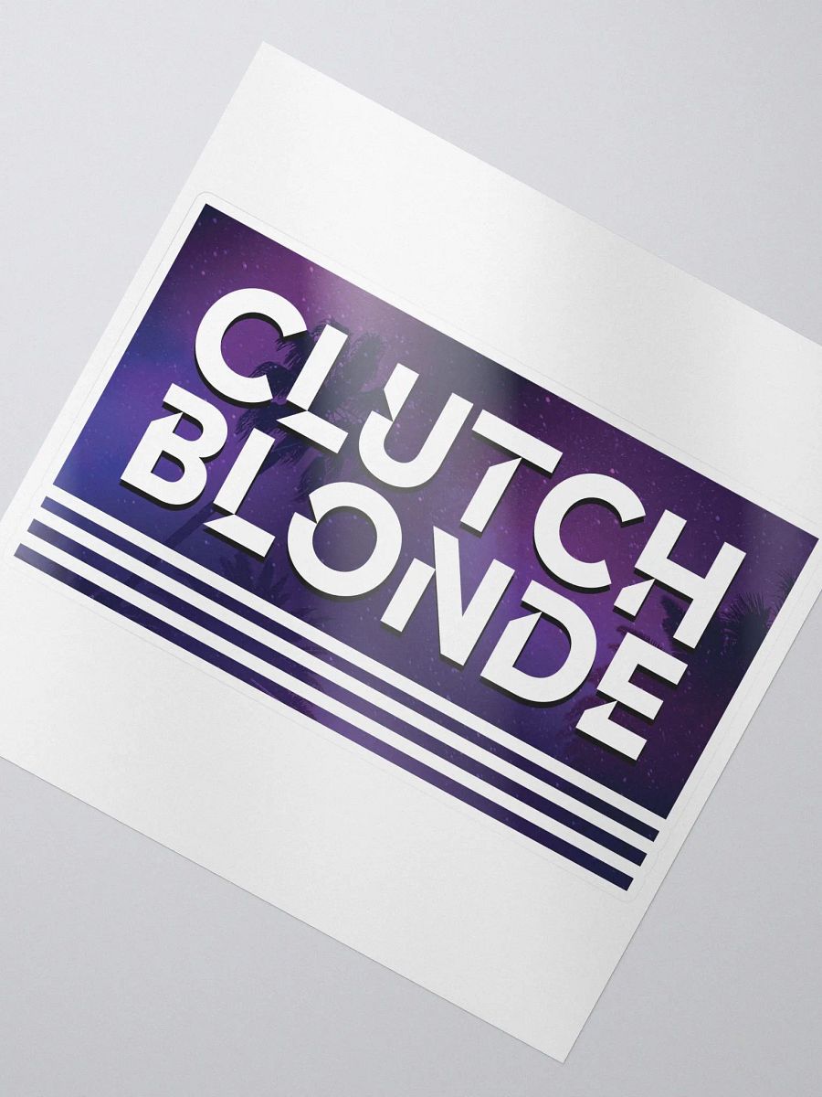 Clutch Kisscut Stickers product image (2)