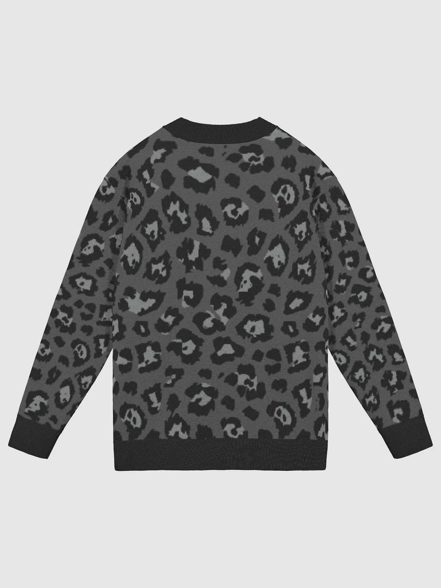Leopard's Meow Alley Cat Knit Cardigan product image (9)