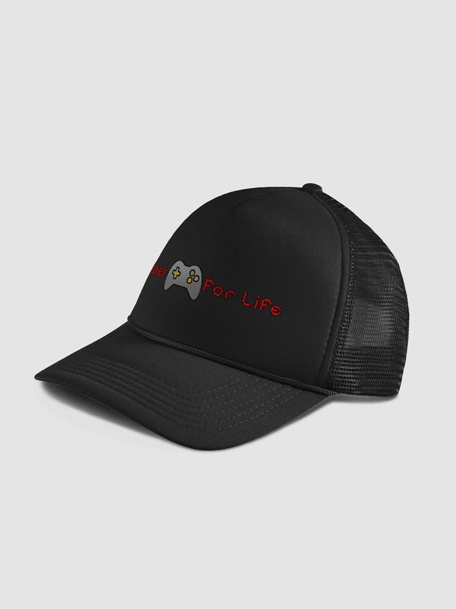Gamer For Life Foam Trucker Hat product image (7)